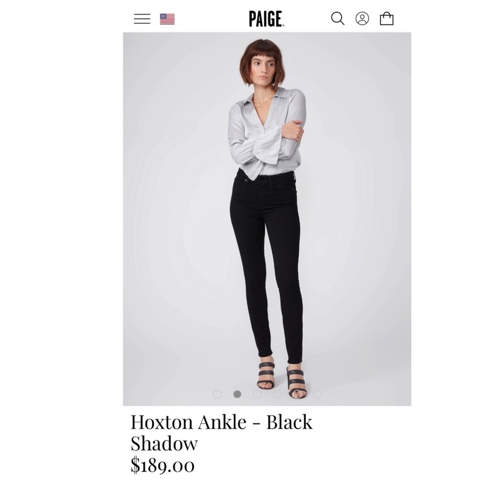Paige denim Hoxton ankle skinny size 29